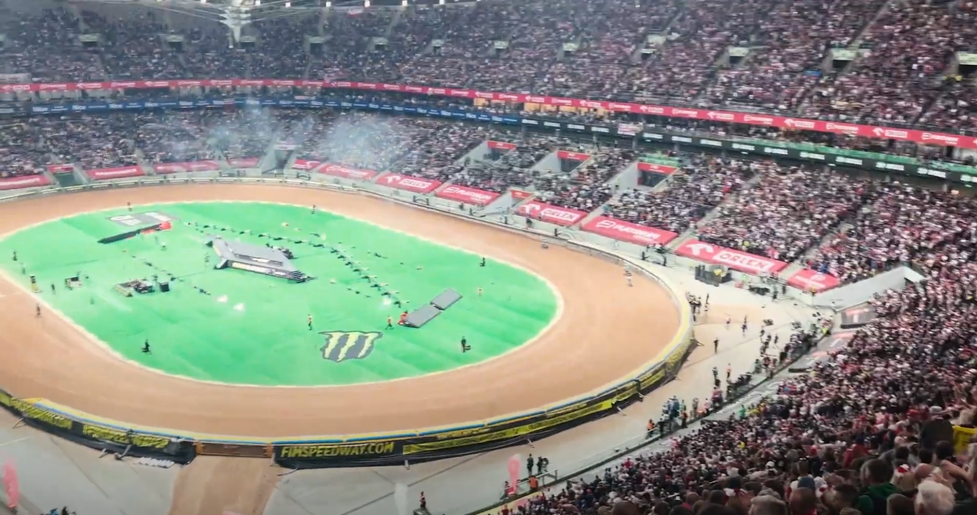 Minizużlowcy odwiedzili Stadion Narodowy podczas Grand Prix Polski!